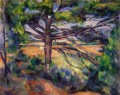 Große Kiefer und rote Erde Paul Cezanne